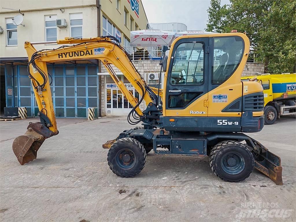 Hyundai R55W-9 Mini excavatoare < 7t