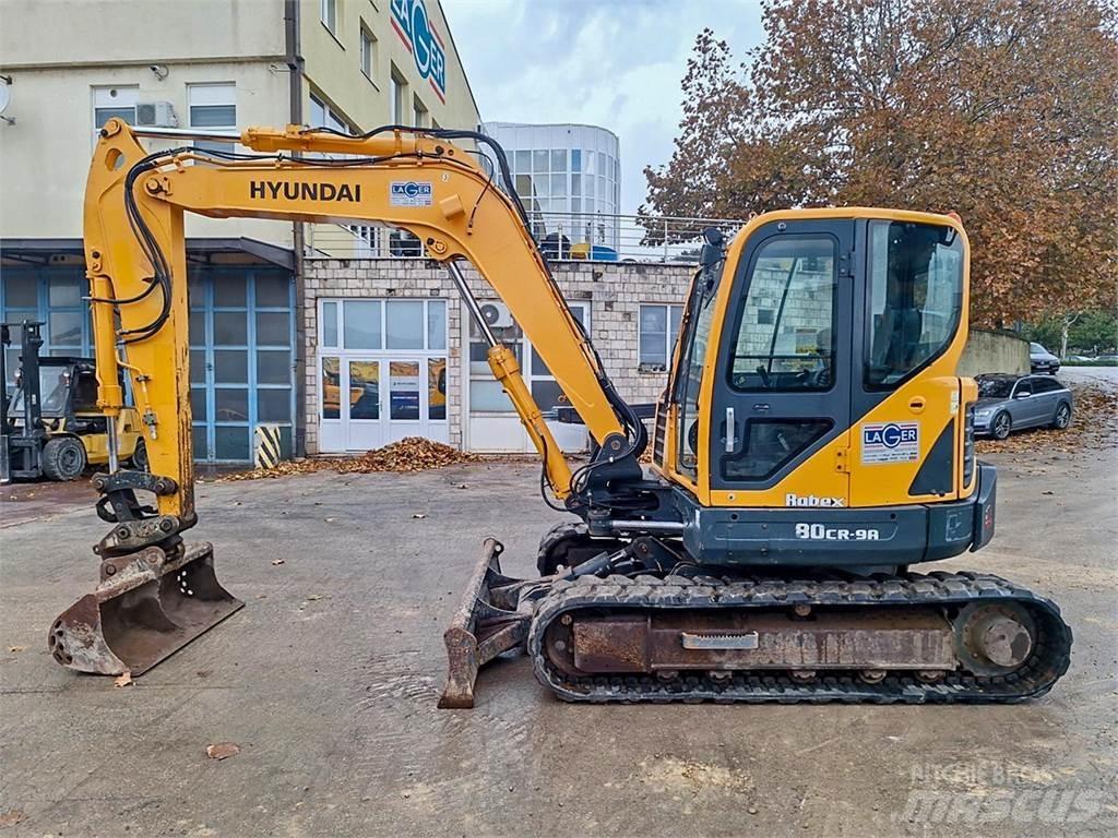 Hyundai R80CR-9A Mini excavatoare < 7t