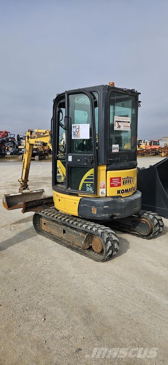 Komatsu PC26MR-3 Mini excavatoare < 7t