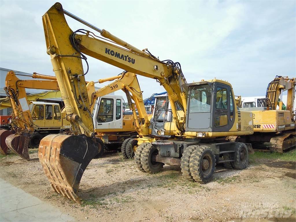 Komatsu PW170ES-6K Excavatoare cu roti
