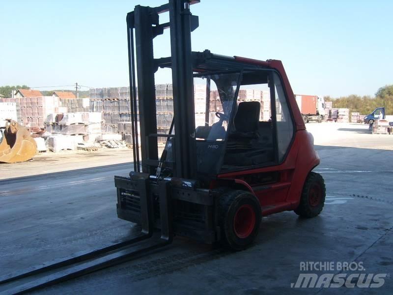 Linde H80D Stivuitor diesel