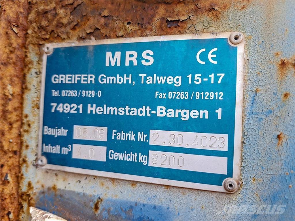  MRS GREIFER 4m3 Utilaje construcții - Altele