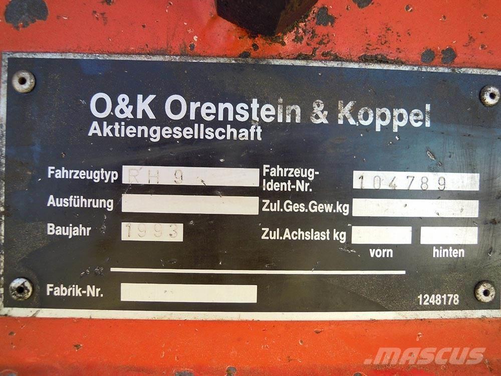 O&K RH9 PMS Excavatoare pe șenile
