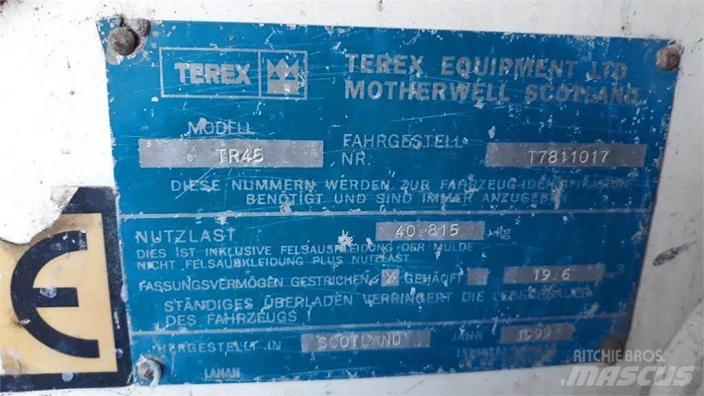 Terex TR45 Minitractor de teren