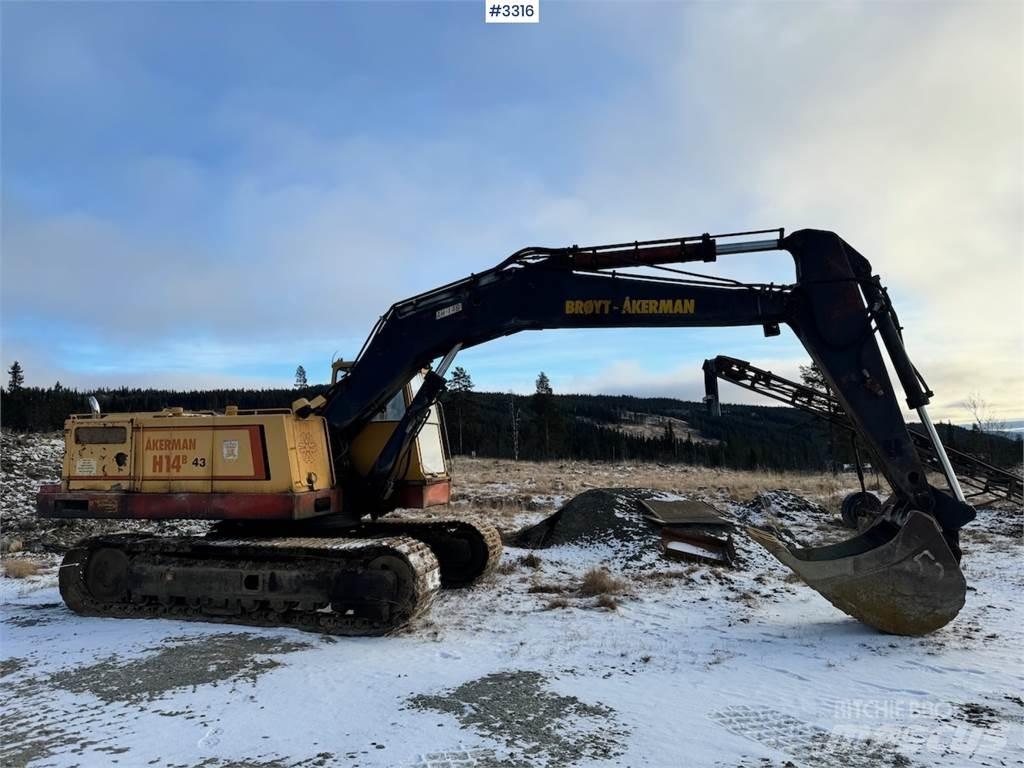 Åkerman H14 Excavatoare pe șenile
