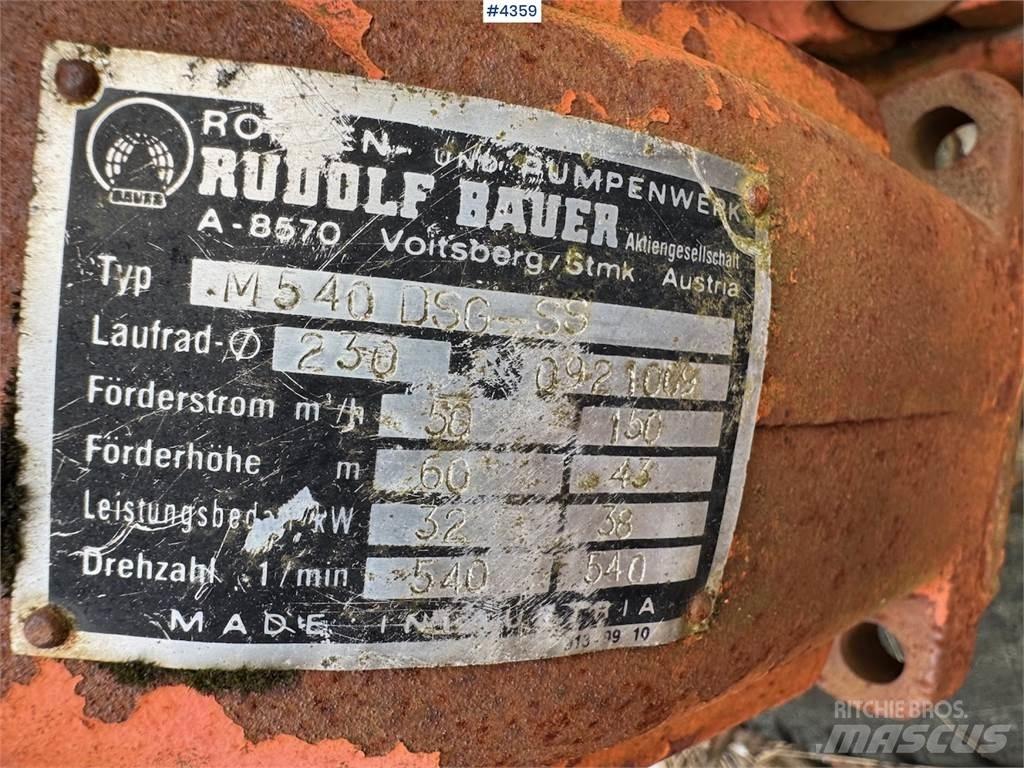 Bauer M540 Ore de transport în forma lichida