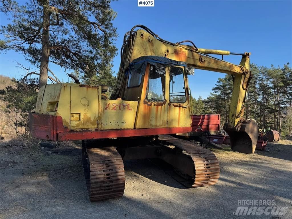 Brøyt X21 TL Excavatoare pe șenile
