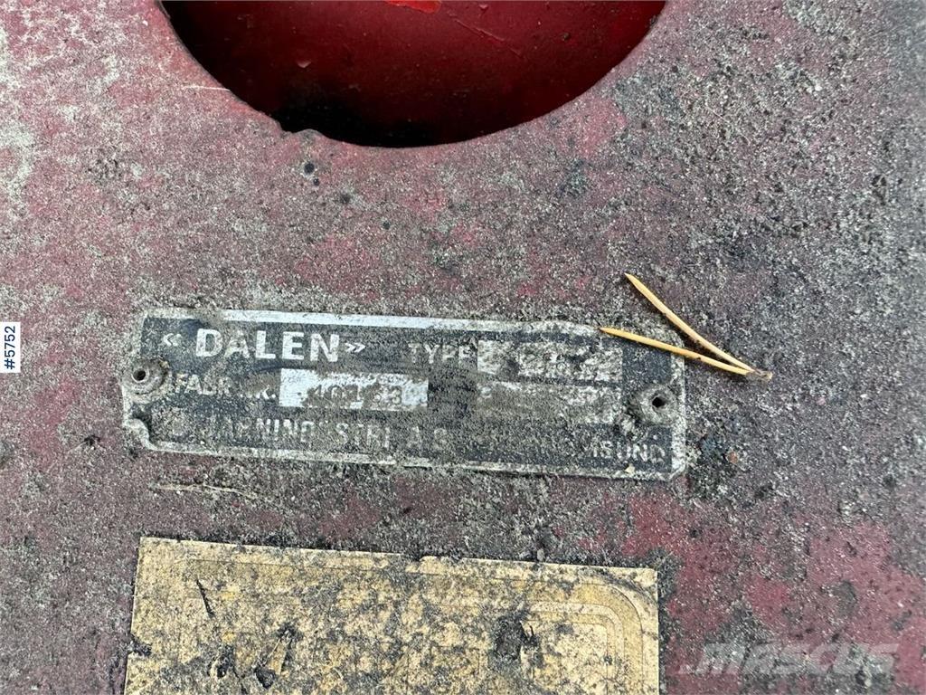 Dalen 1278 Lame pentru dezapezire si pluguri