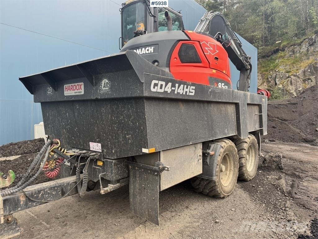 Gigant 4-14 Autobasculante remorci