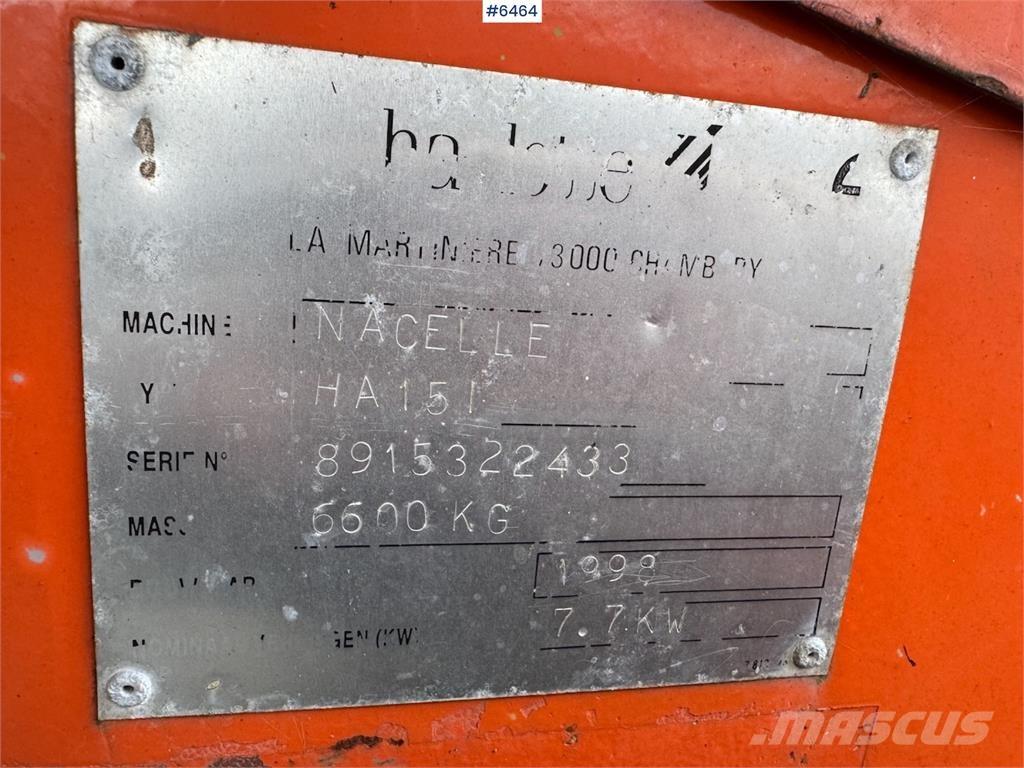 Haulotte HA 15 I Alte ascensoare si platforme