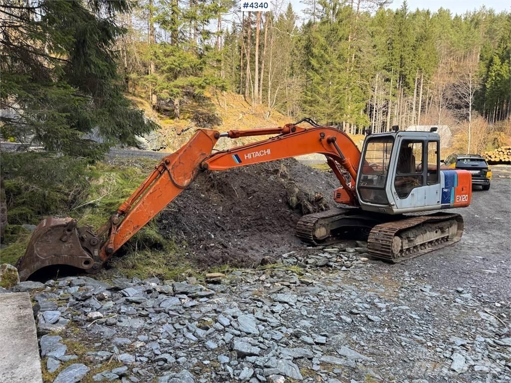Hitachi EX120-2 Excavatoare pe șenile
