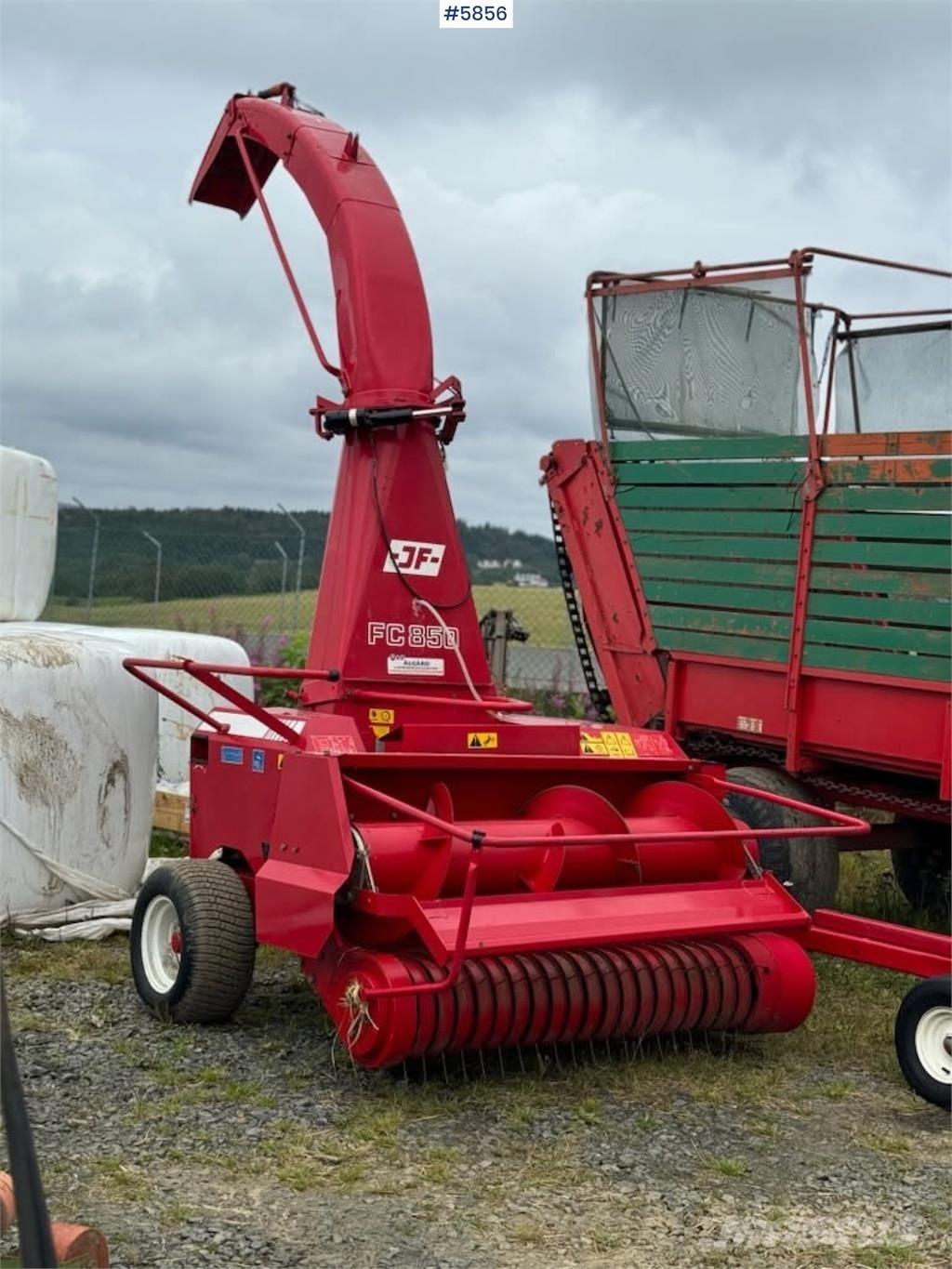 JF FC850 Alte echipamente pentru recoltat