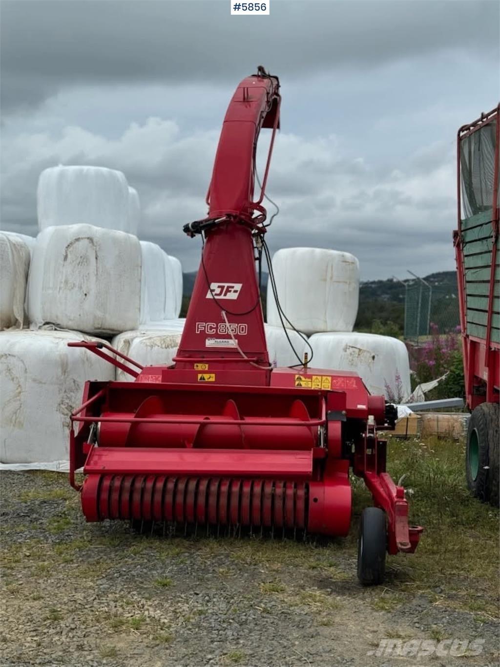 JF FC850 Alte echipamente pentru recoltat