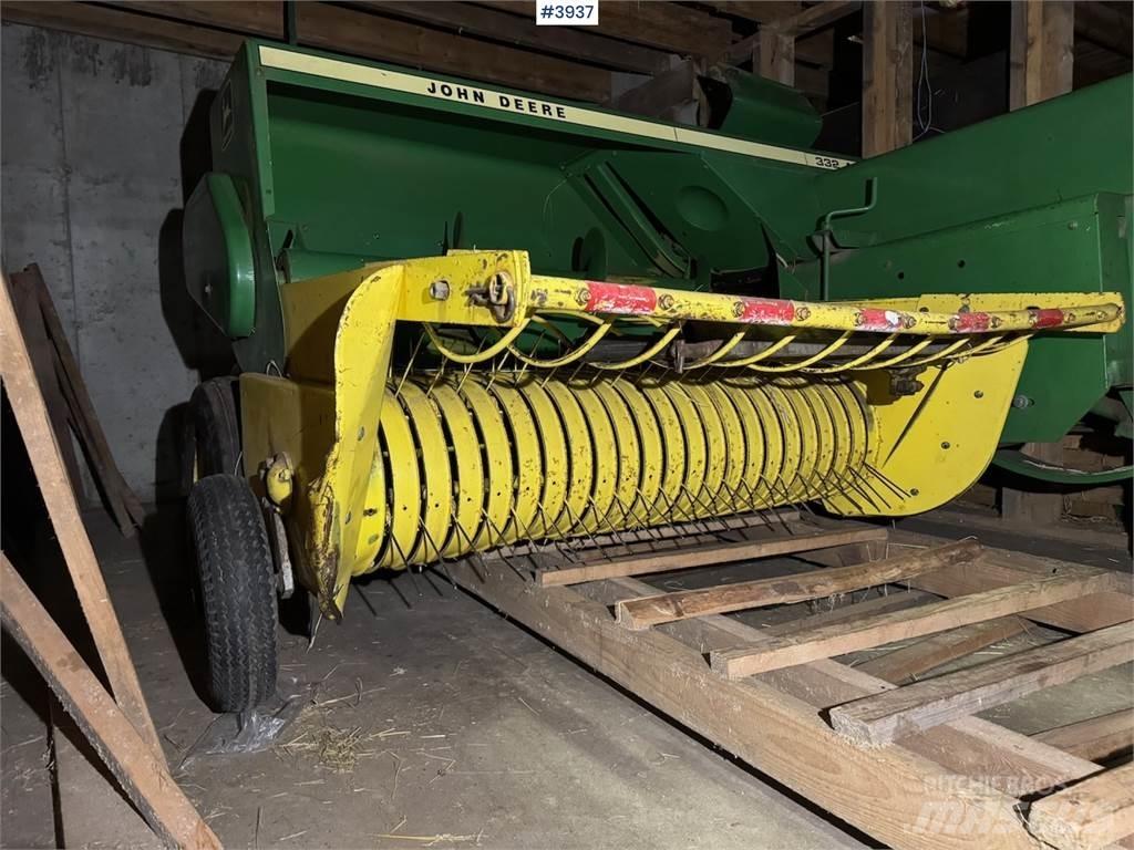 John Deere 332 A Alte echipamente pentru recoltat