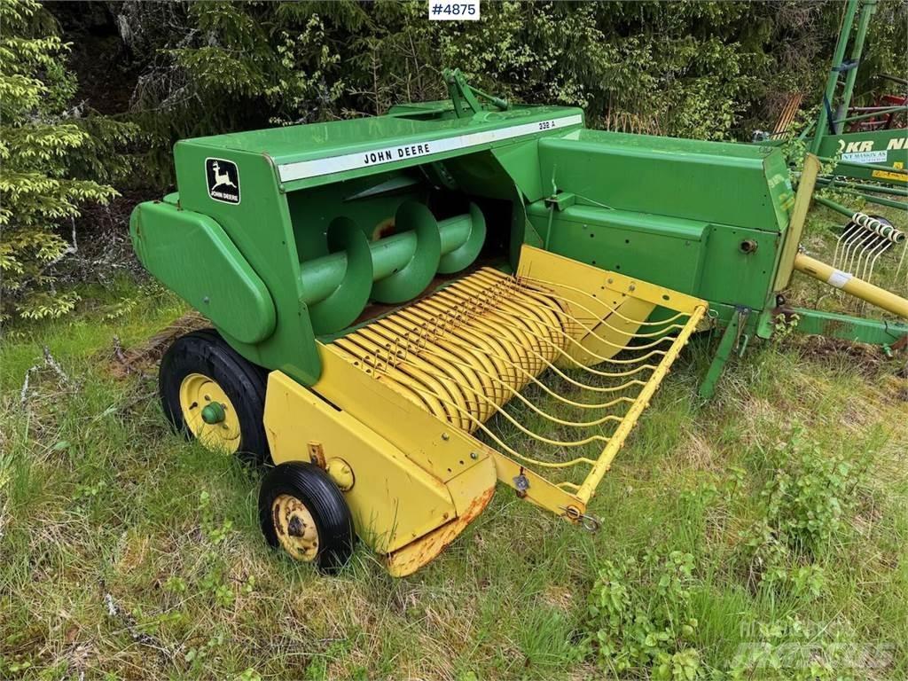 John Deere 332 A Alte echipamente pentru recoltat