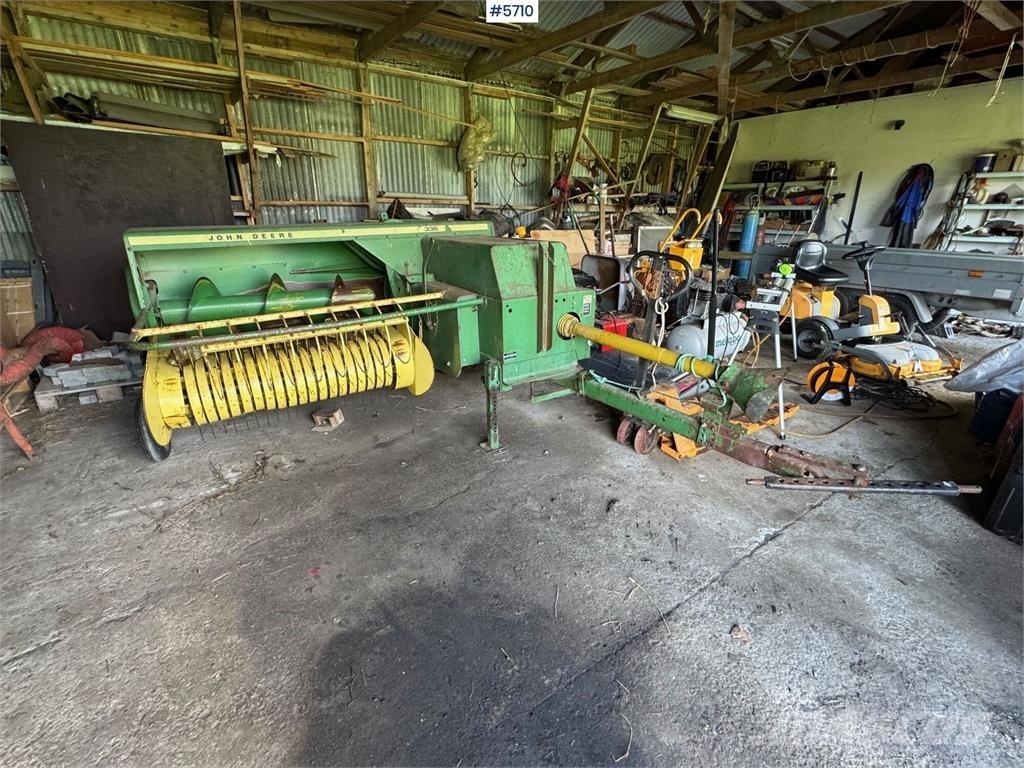 John Deere 336 Alte echipamente pentru recoltat