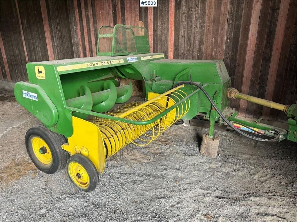 John Deere 342 Alte echipamente pentru recoltat
