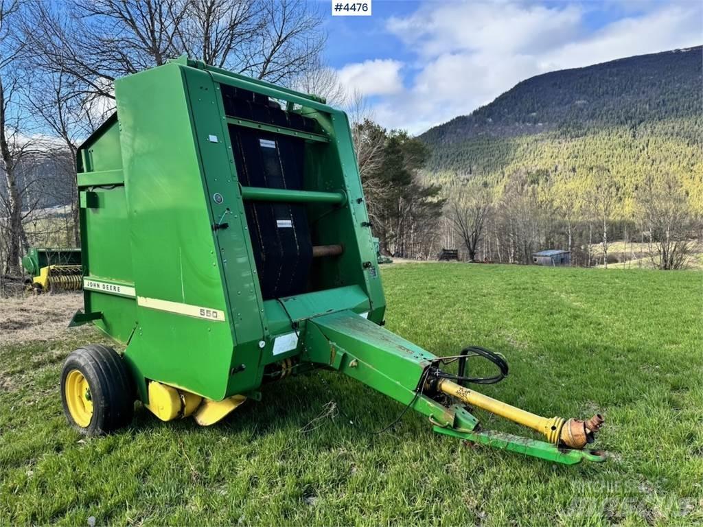 John Deere 550 Alte echipamente pentru nutret