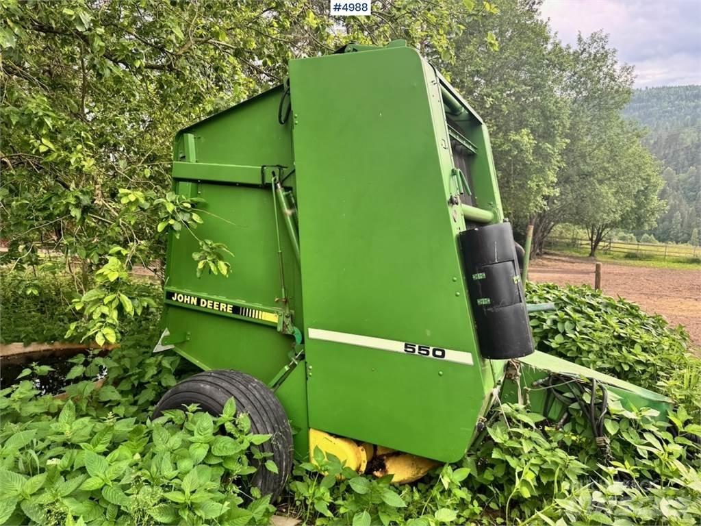 John Deere 550 Alte echipamente pentru recoltat