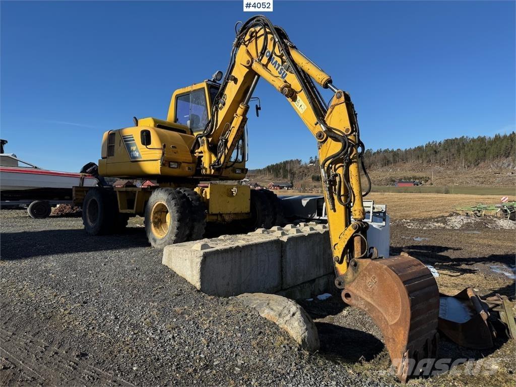 Komatsu PW 110R Excavatoare pe șenile
