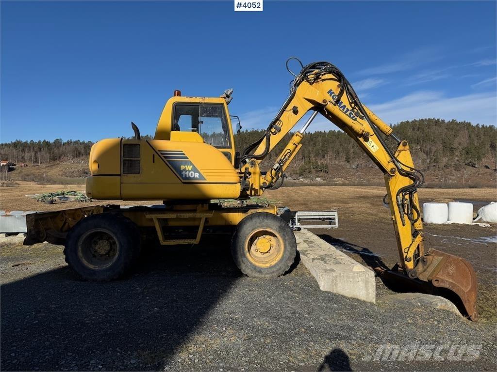 Komatsu PW 110R Excavatoare pe șenile
