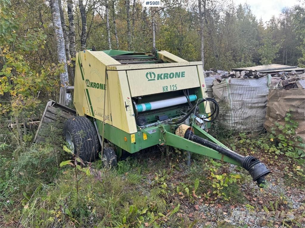 Krone KR 125 Alte echipamente pentru recoltat