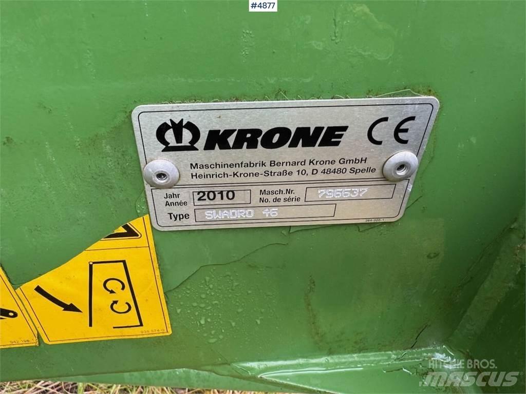Krone Swadro 46 Alte echipamente pentru recoltat