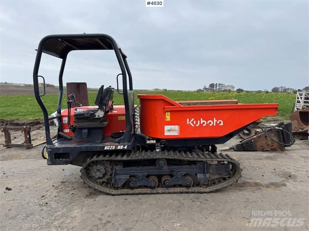 Kubota KC250HR-4 Minitractor de teren