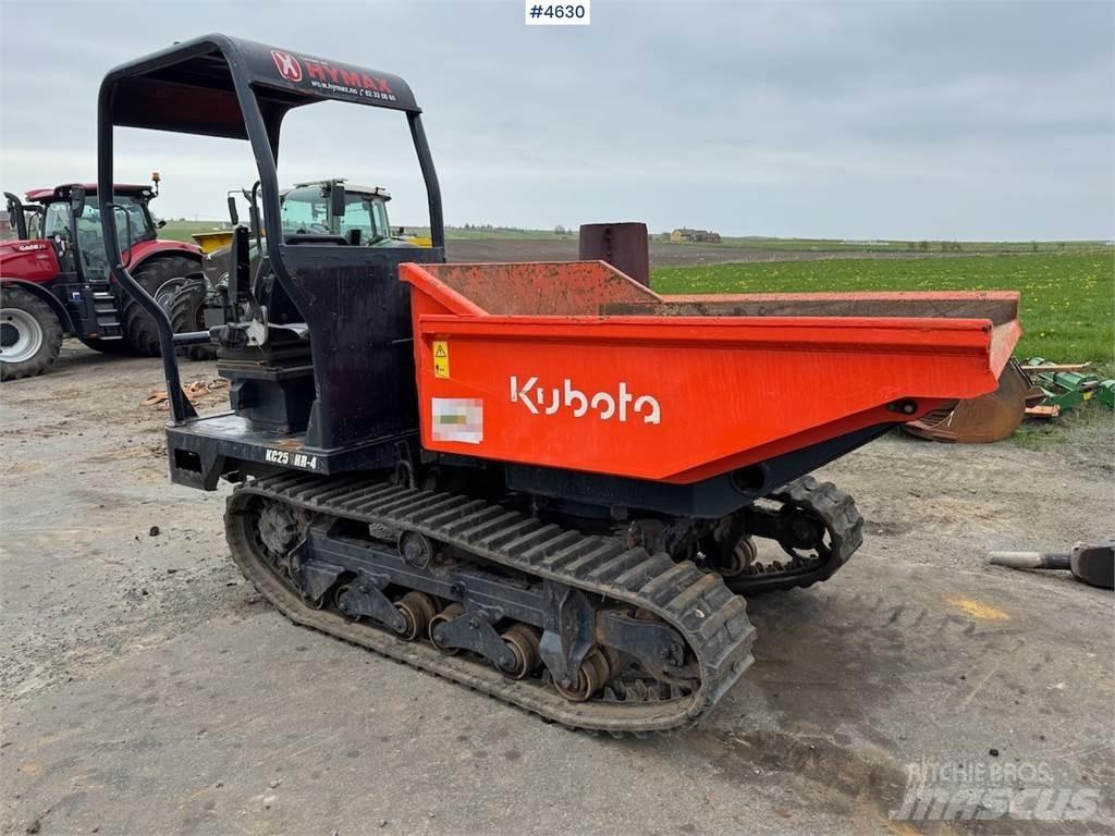 Kubota KC250HR-4 Minitractor de teren