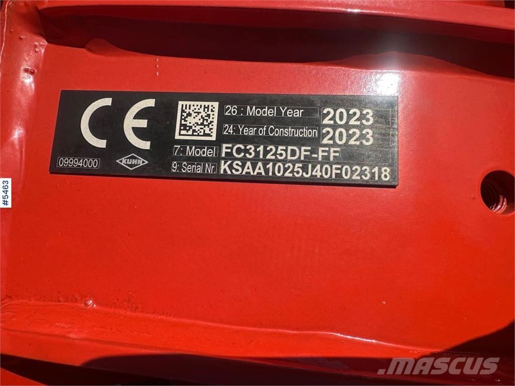 Kuhn FC3125DF Alte echipamente pentru recoltat