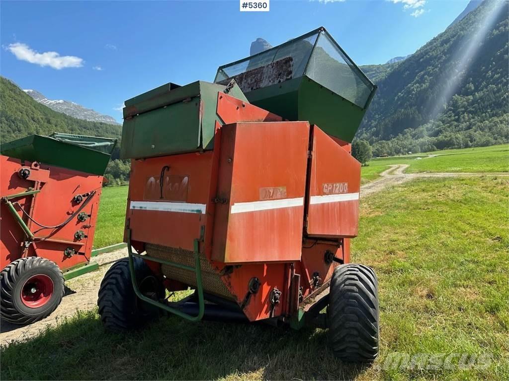Orkel GP1200 Alte echipamente pentru recoltat