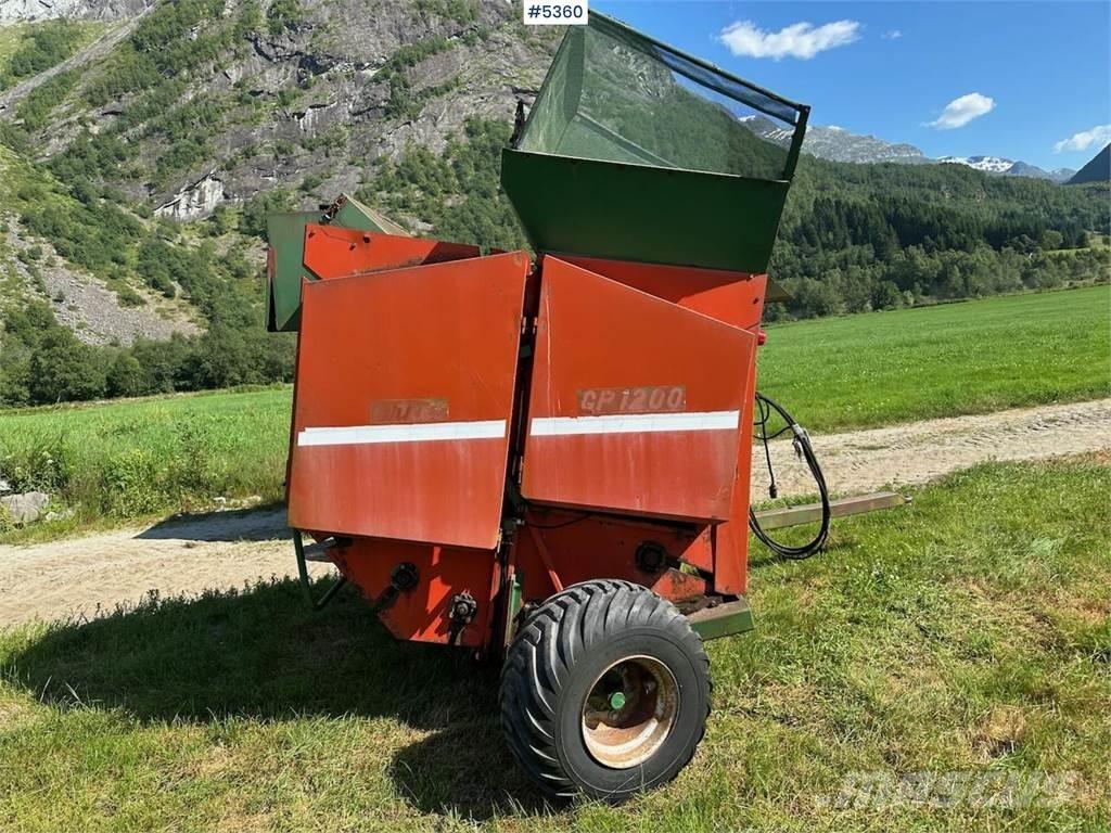 Orkel GP1200 Alte echipamente pentru recoltat