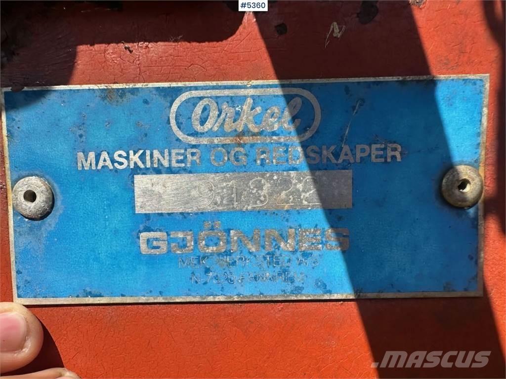 Orkel GP1200 Alte echipamente pentru recoltat