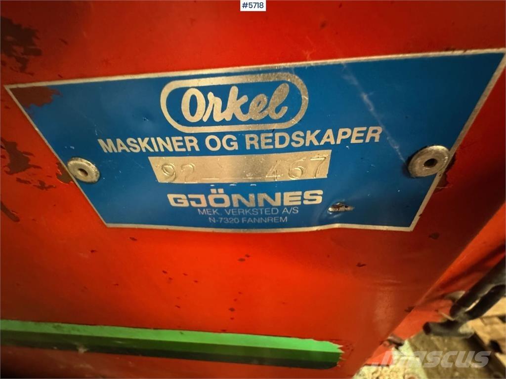 Orkel GP1200 Alte echipamente pentru recoltat