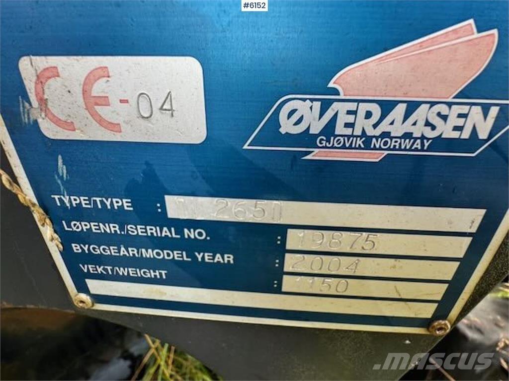  Øveraasen 2651 Lame pentru dezapezire si pluguri