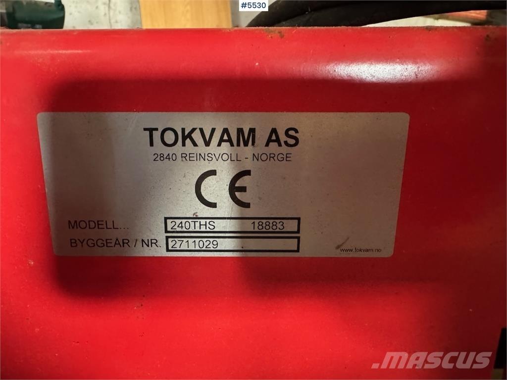 Tokvam 240 THS Lame pentru dezapezire si pluguri