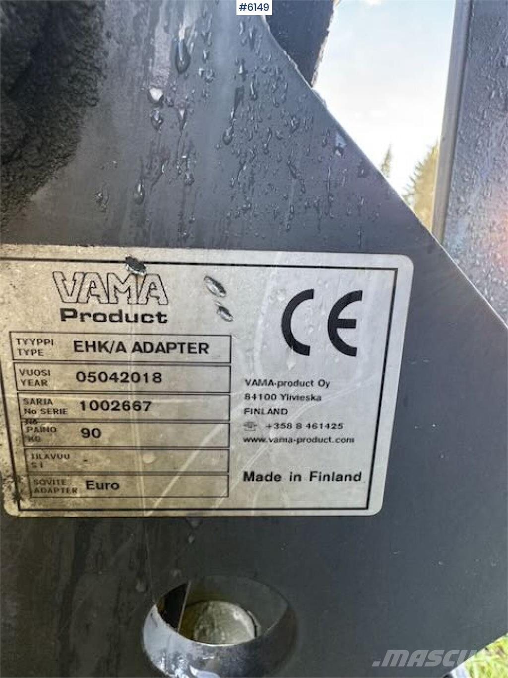 Vama Frontkost Tractoare agricole sprayers