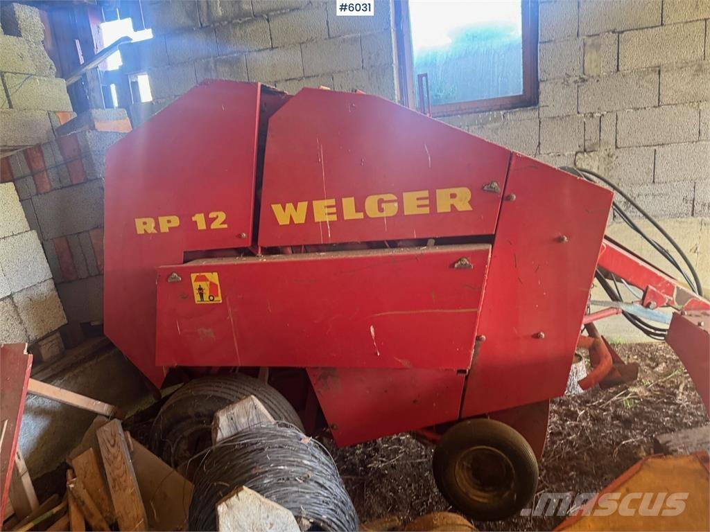 Welger RP12 Alte echipamente pentru recoltat