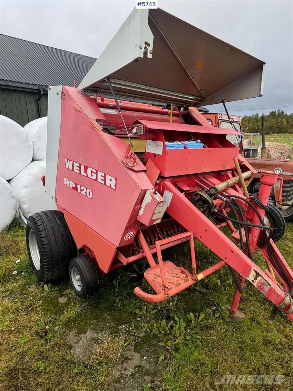 Welger RP120 Alte echipamente pentru recoltat