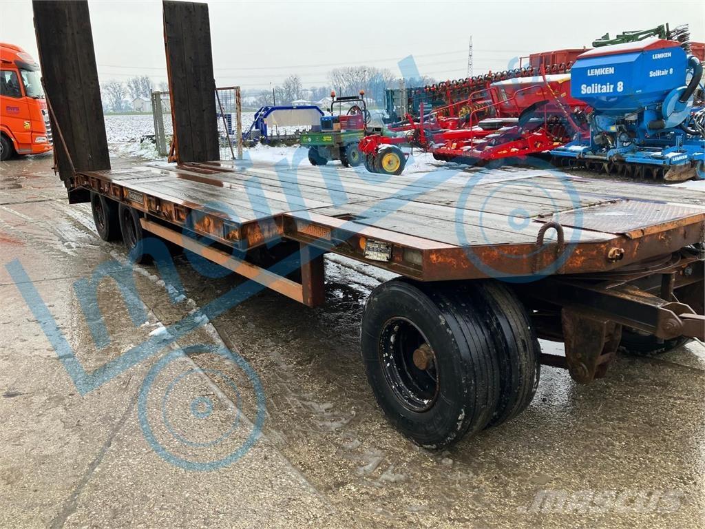  3 Achs Tieflader Alte remorci