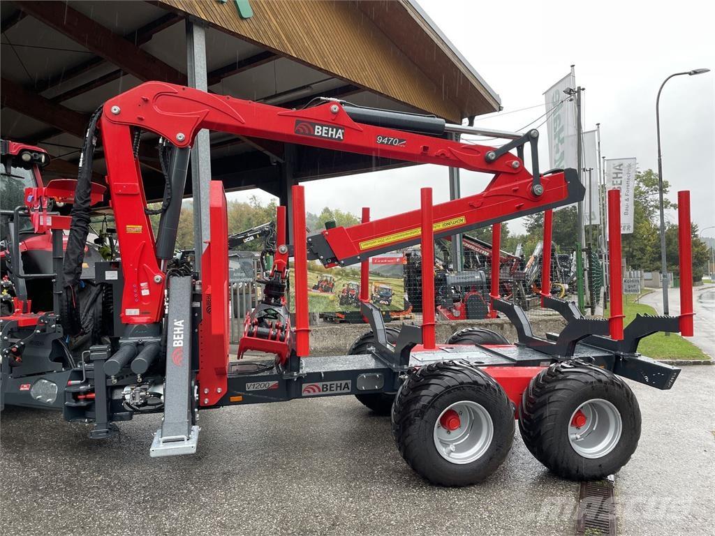 Beha V1200 + 9470 Remorci forestiere