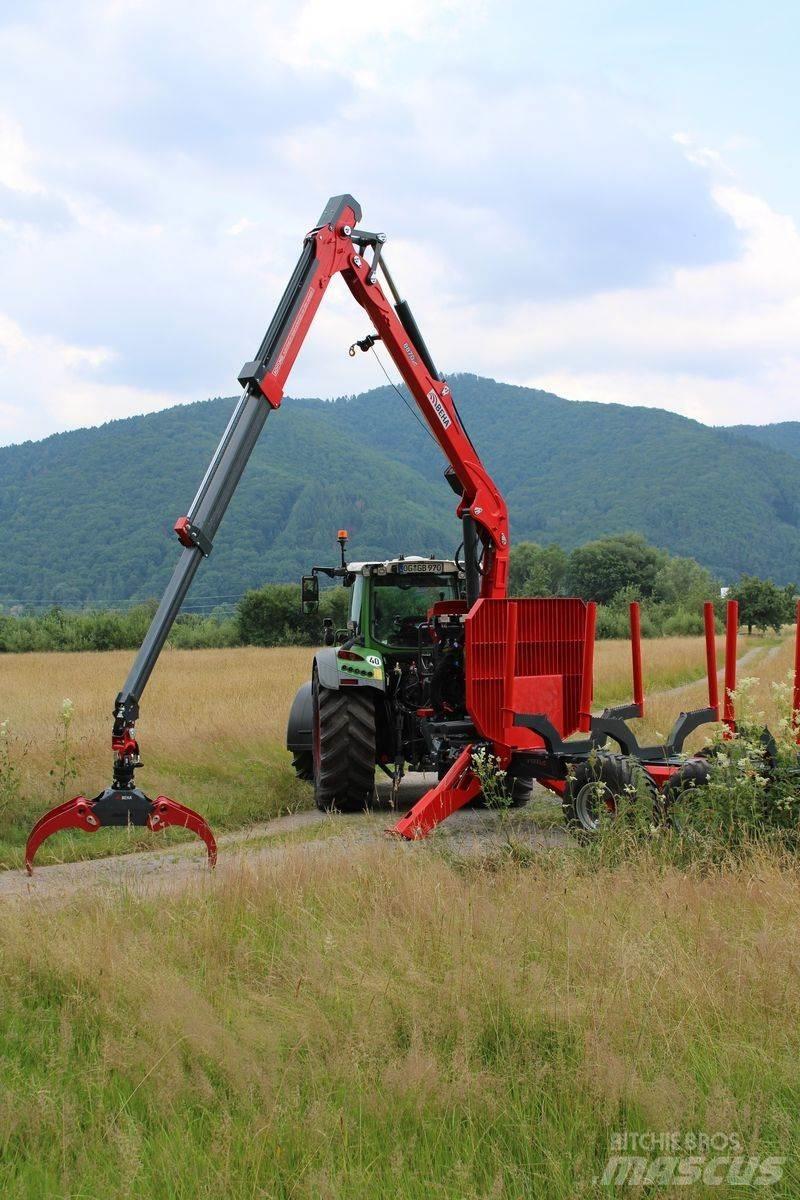Beha V1200 mit 8870 Remorci forestiere