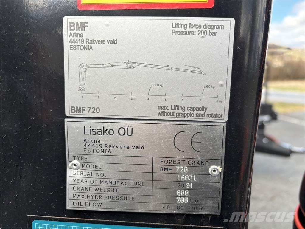 BMF 10T2+720 Remorci forestiere