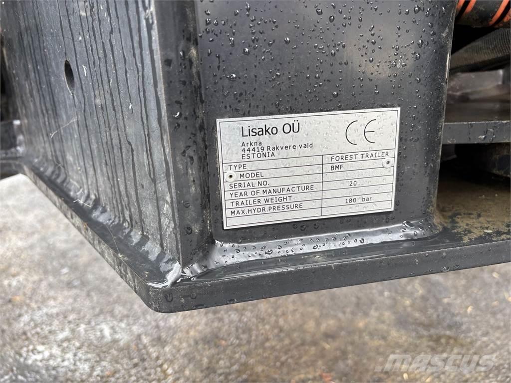 BMF 10T2+750Kran Remorci forestiere