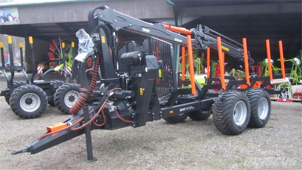 BMF 14T2 + 850 HP Remorci forestiere