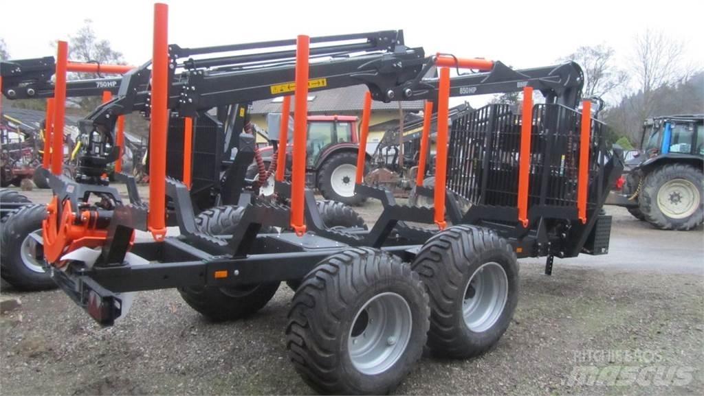 BMF 14T2 + 850 HP Remorci forestiere