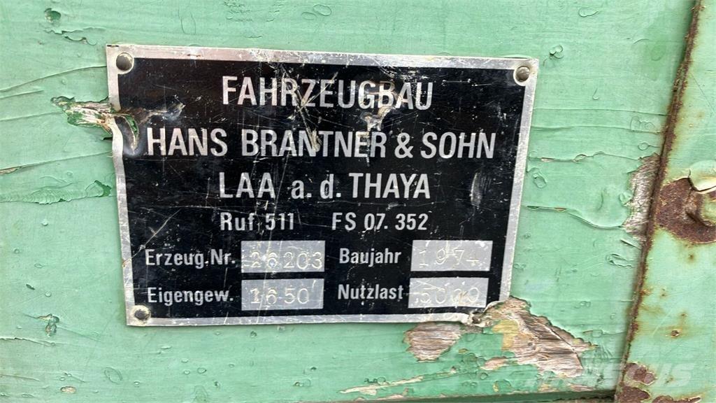Brantner 5 Tonnen Remorci rabatabile