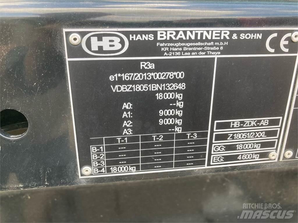 Brantner Z18051/2X Remorci rabatabile
