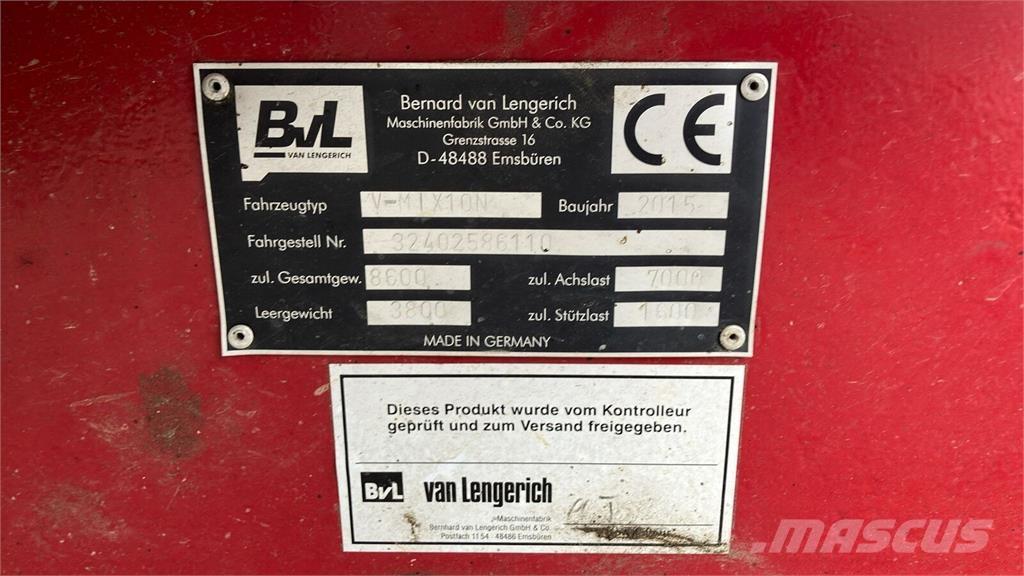 BvL V-MIX 10N Utilaje agricole - Altele