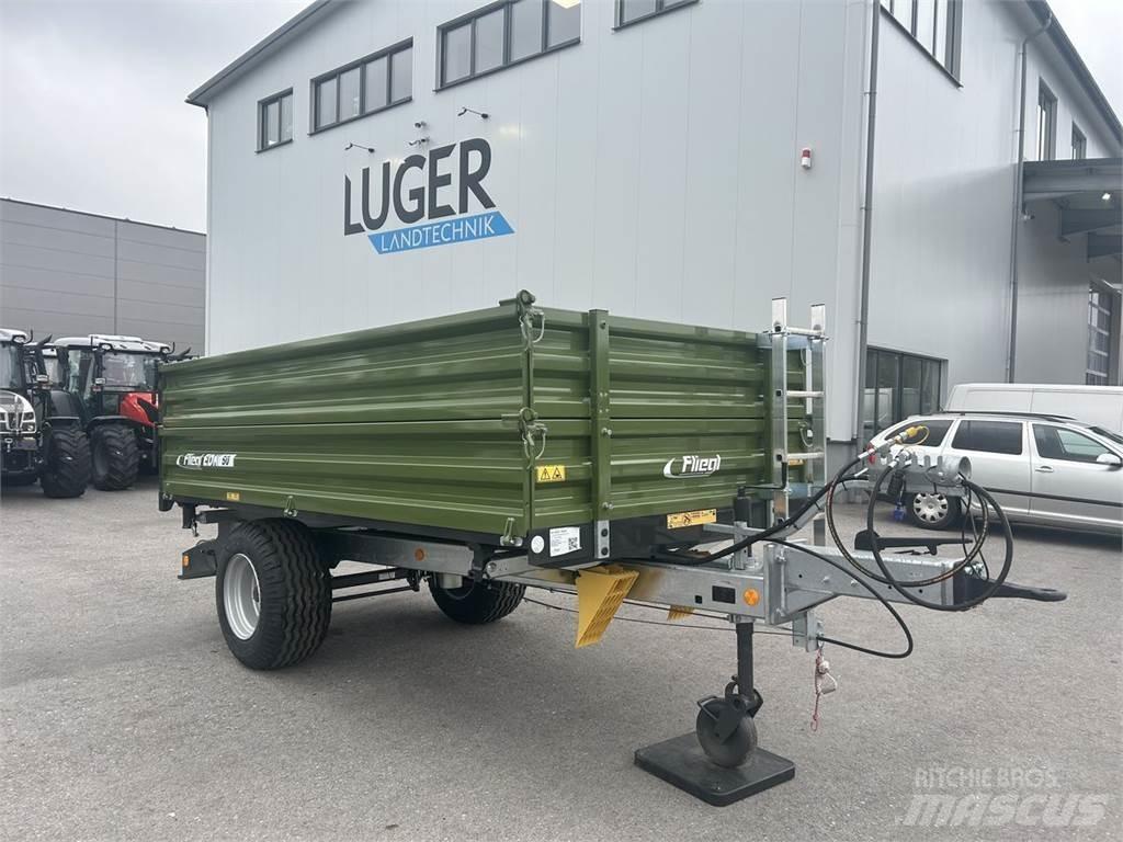 Fliegl EDK 50 FOX Remorci rabatabile